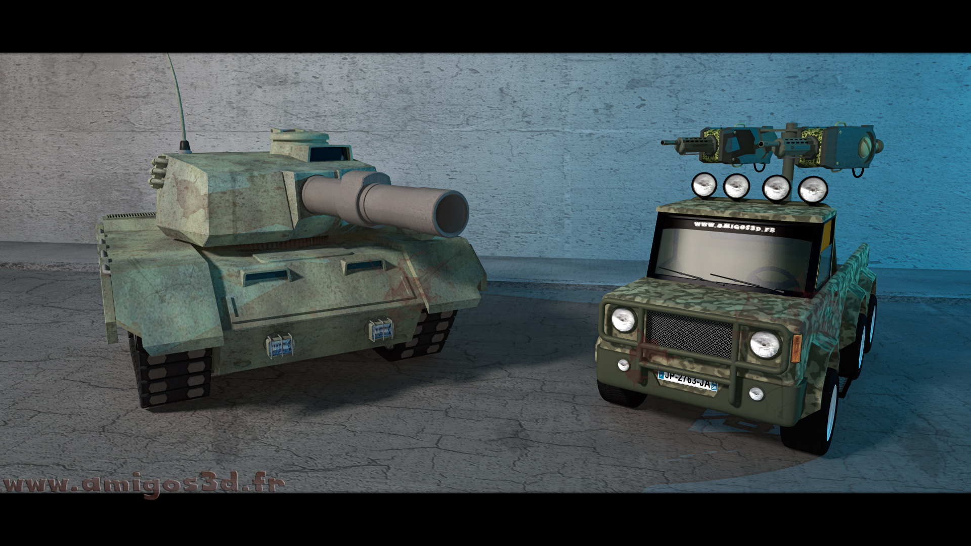 fond d'écran Tank_LBS_two 4K ultra HD