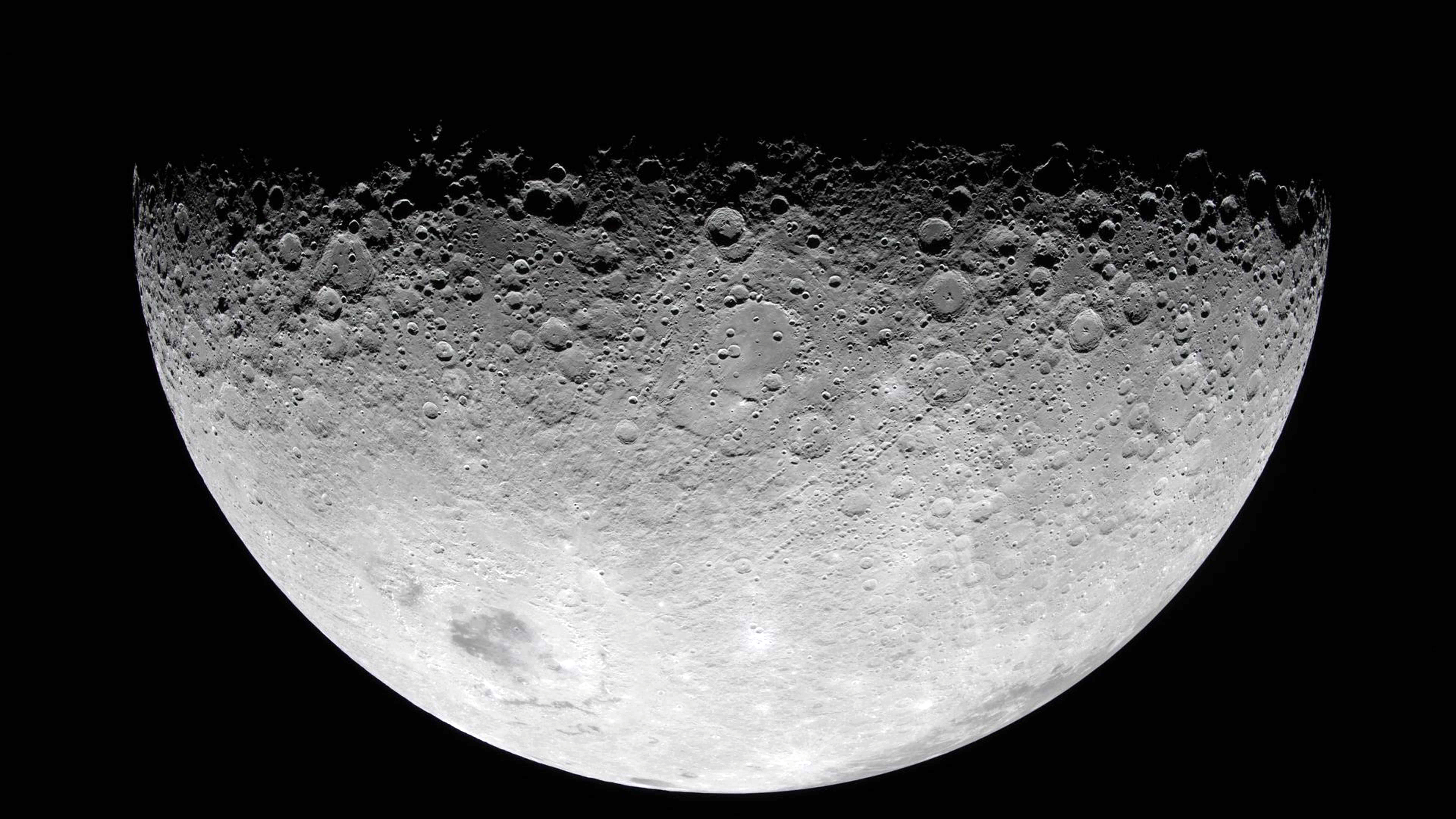 Artemis2 moon facedown