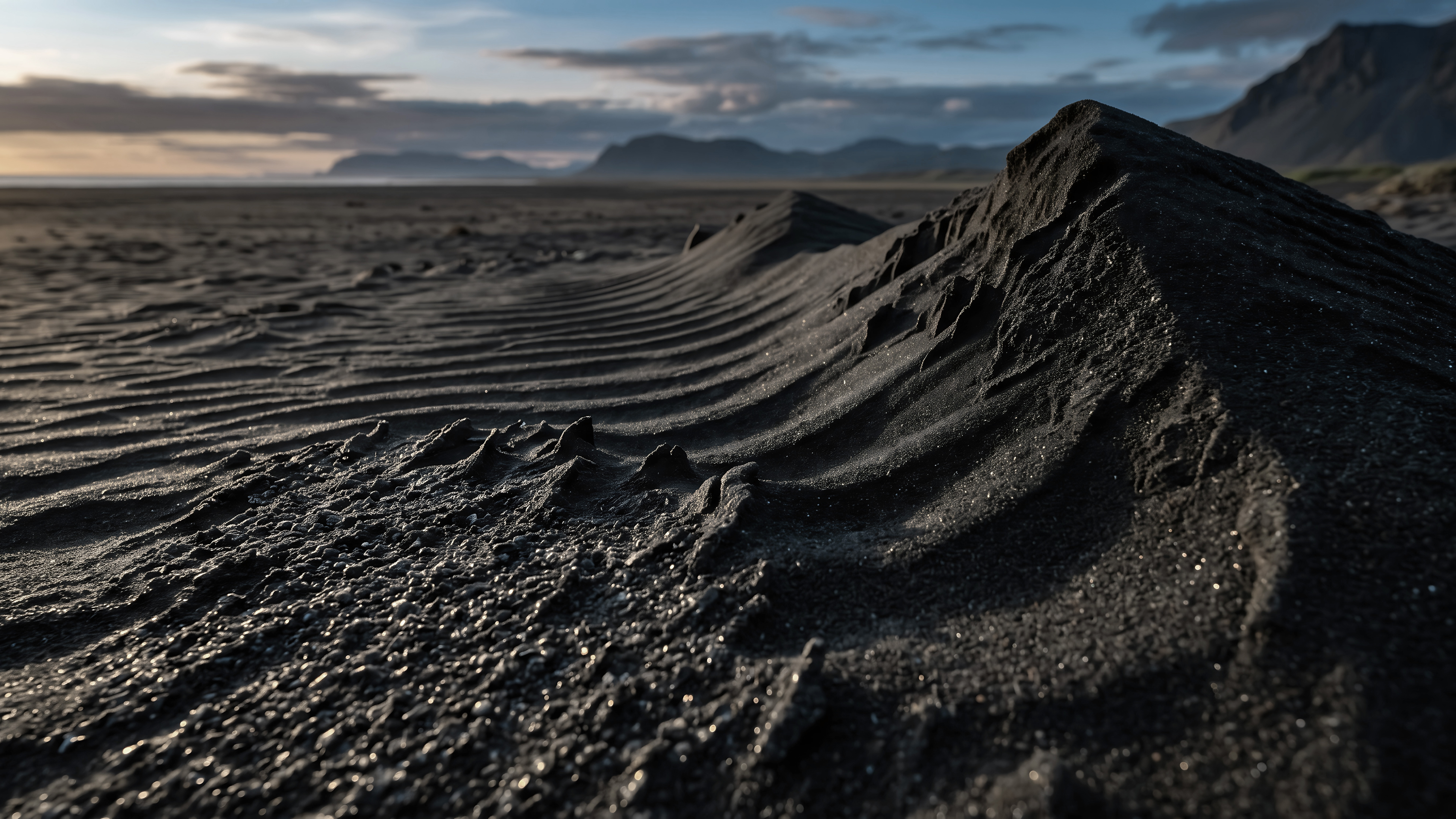 Black sand