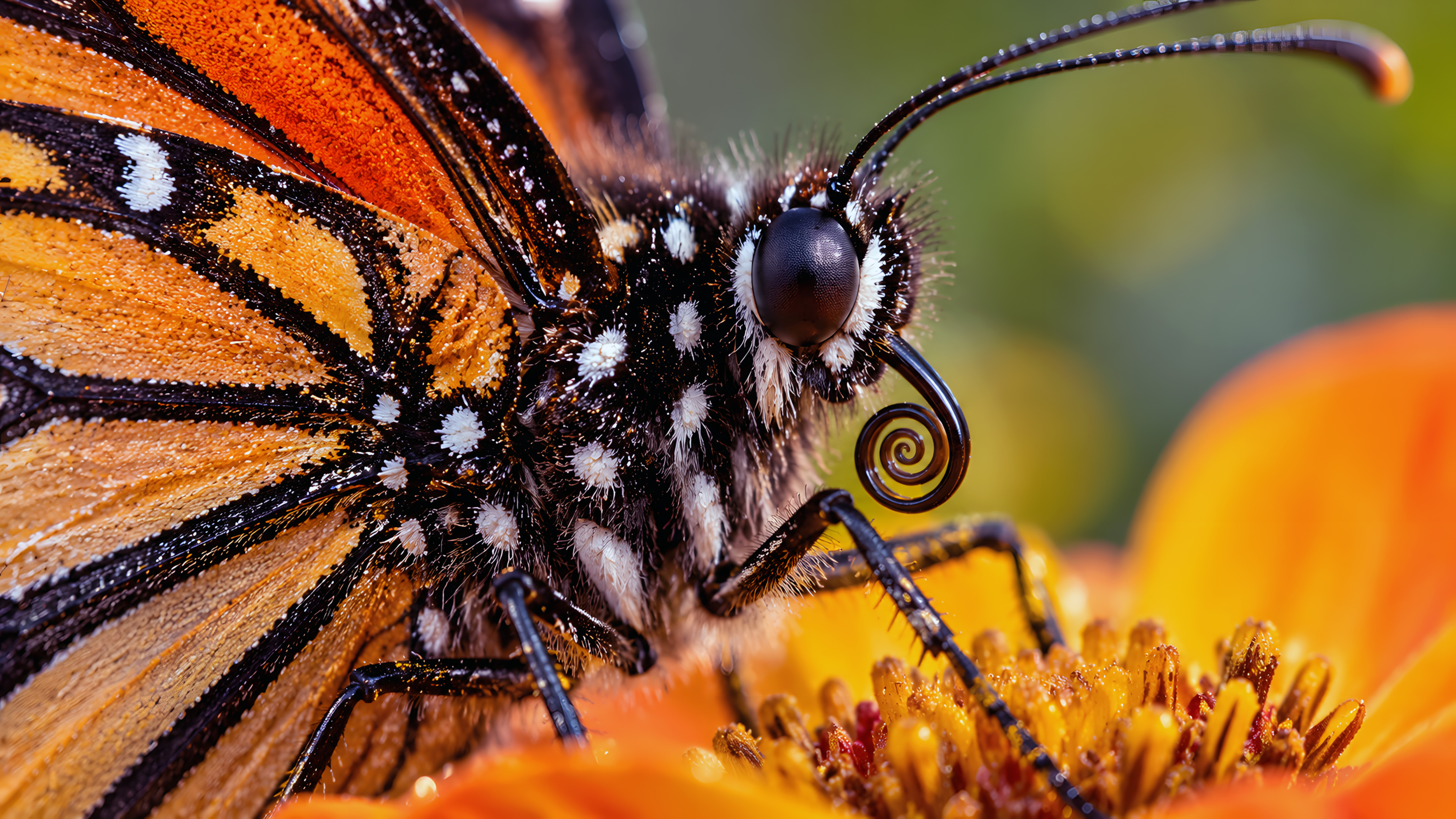 Orange butterfly