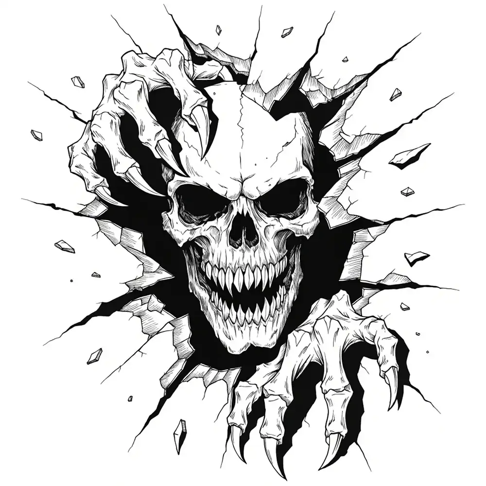 Comskull - Avatar 256x256 photo de profil gratuite pour Discord réseaux sociaux gaming Amigos3D