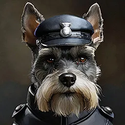 Avatar gratuit Policedog 256x256 pour profil Discord réseaux sociaux