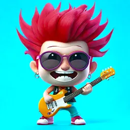 Avatar gratuit Rockstar 256x256 pour profil Discord réseaux sociaux