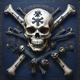 Avatar gratuit Skulandbones 256x256 pour profil Discord réseaux sociaux