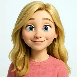 Une blonde