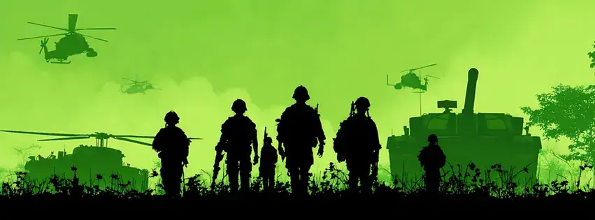 Greensoldiers - Couverture Facebook 851x315 HD pour Timeline