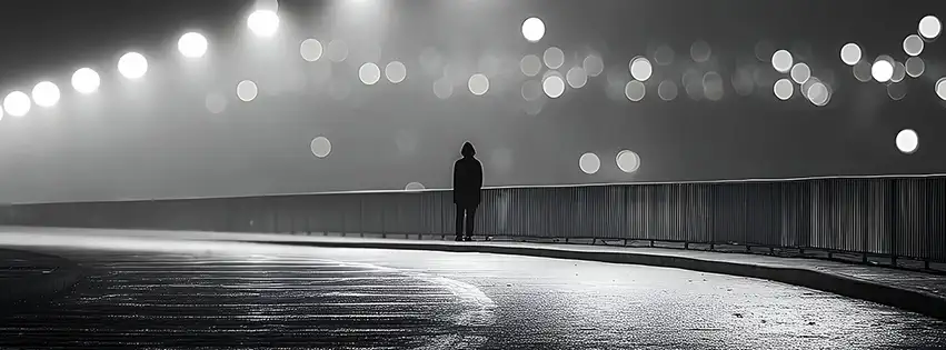 person alone