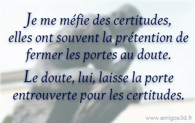 certitudes