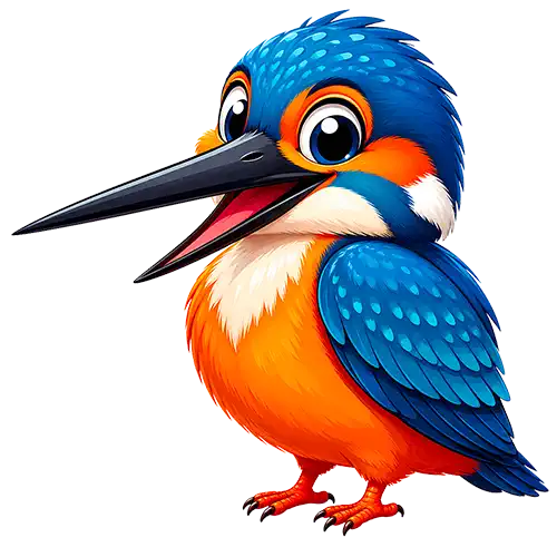 Martin pecheur PNG/WEBP transparent gratuit sans fond