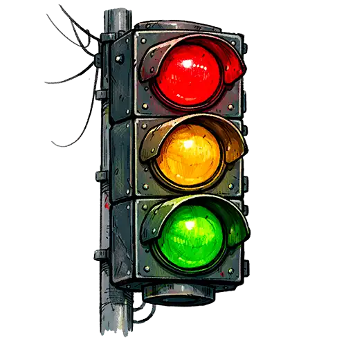 Traffic light PNG/WEBP transparent gratuit sans fond