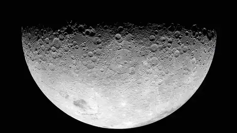 Fond d'écran Artemis2 moon facedown HD 4K gratuit