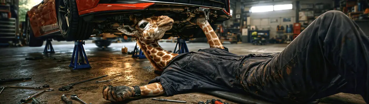 Giraffe mecano