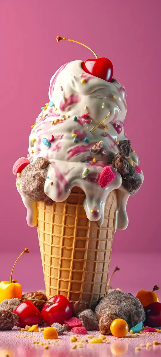 Cremeglaceecone