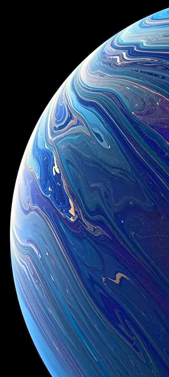 The blue planet