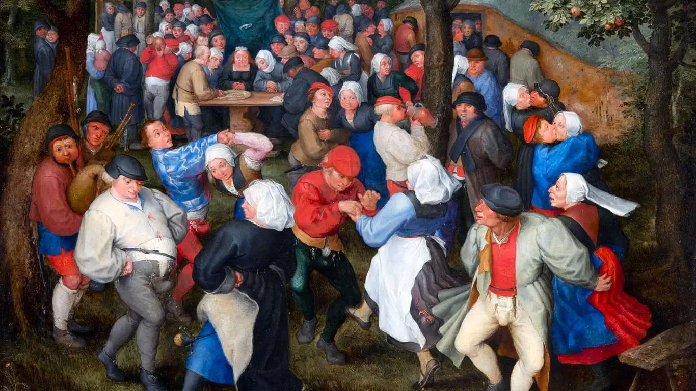 Brueghel de bruiloftsdans