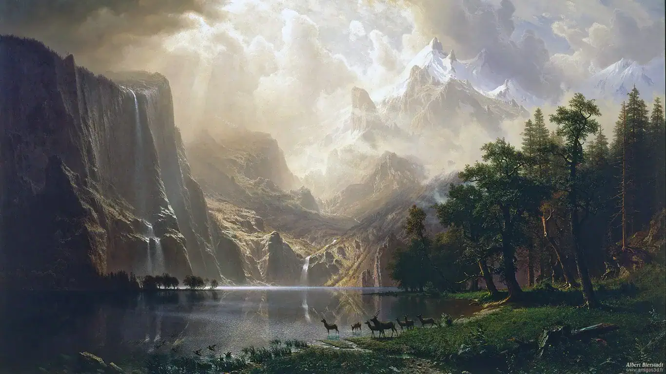 Albertbierstadt wallpaper HD pour PC