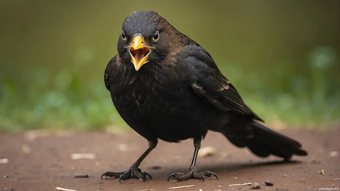Blackbird wallpaper HD pour PC