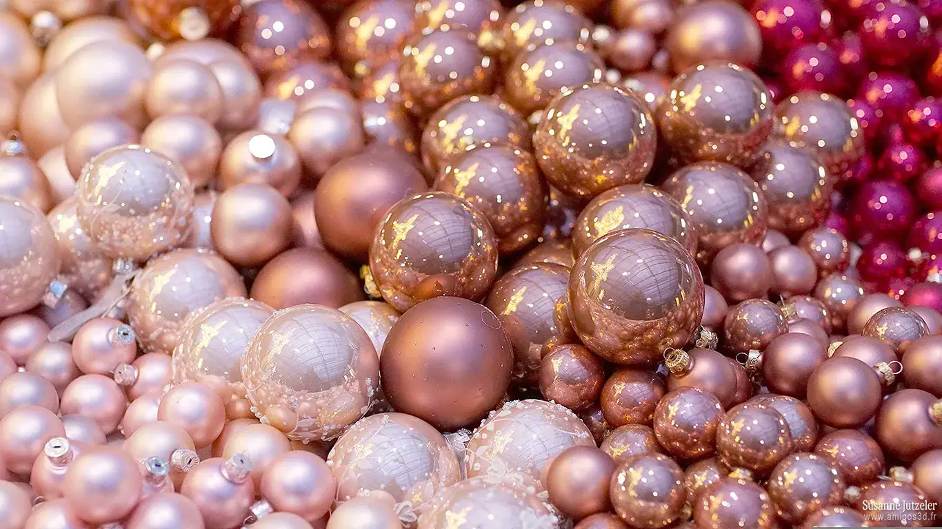 Christmas-balls wallpaper 1920x1080 4K PC HD