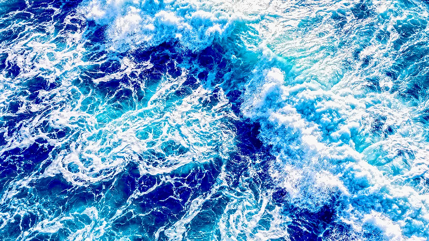 Ocean waves wallpaper 1920x1080 4K PC HD