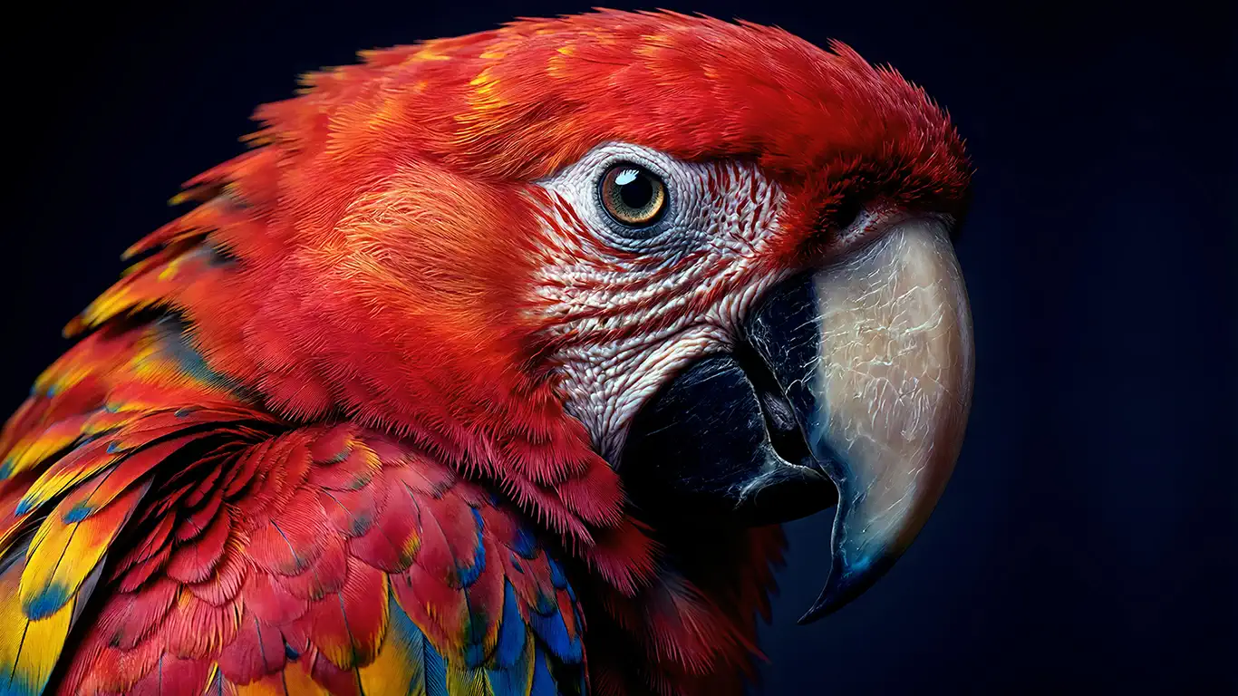 Parrot red