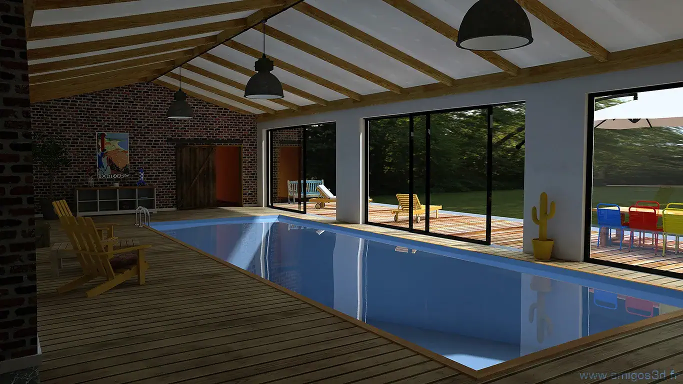 Piscine wallpaper 1920x1080 4K PC HD
