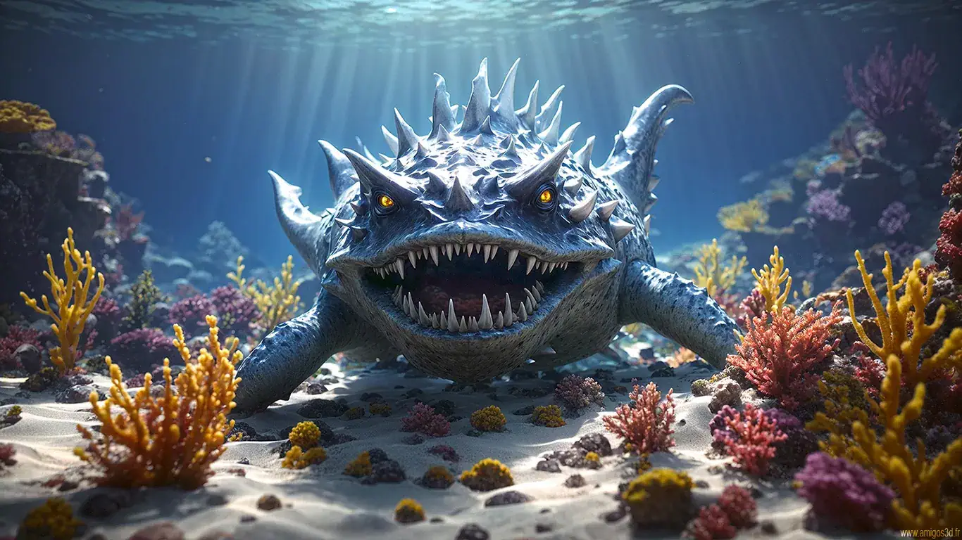 Sharptoothedmonster wallpaper HD pour PC