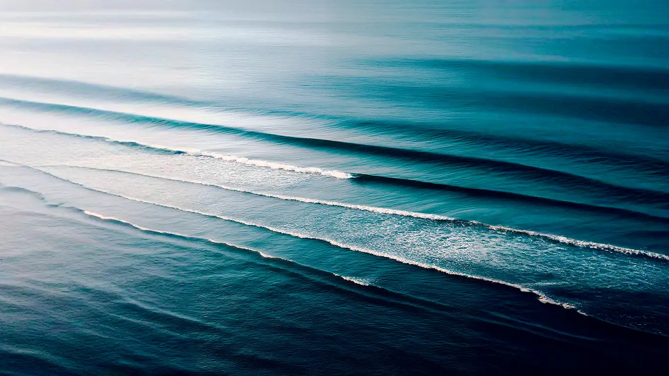 Vagues bleu wallpaper 1920x1080 4K PC HD
