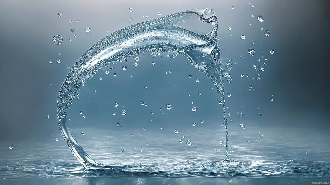 Waterfish wallpaper HD pour PC