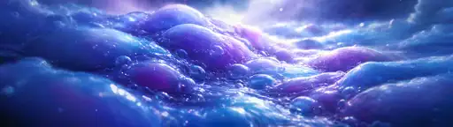 Bubble purpule
