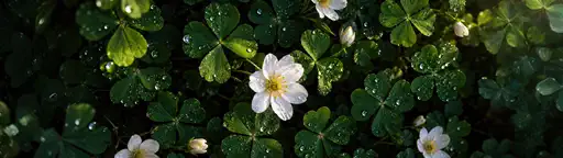 Field of clover - Wallpaper ultrawide 3440x1440 5120x1440 7680x2160 4K 8K fond d'écran panoramique 21:9 32:9 pour PC gaming téléchargement gratuit haute qualité Amigos3D
