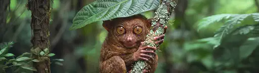 Le tarsier wallpaper ultrawide 3440x1440 4K 8K fond écran ultra wide