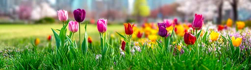 Tulipejardin wallpaper ultrawide 3440x1440 4K 8K fond écran ultra wide